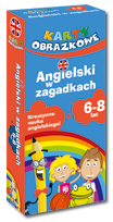 Karty obrazkowe Angielski w zagadkach 6-8 lat